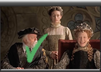 film scene with green checkmark